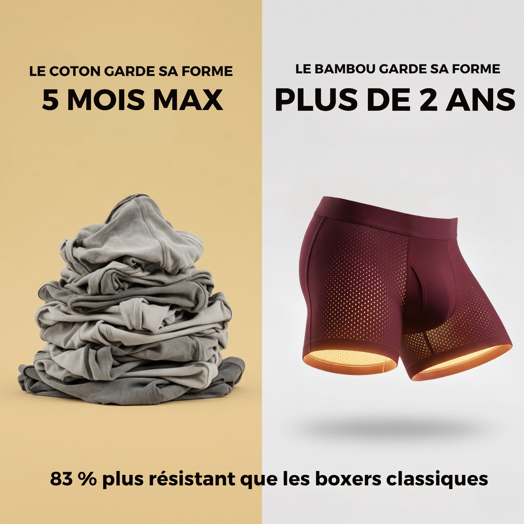 Boxer en Bambou - Conçu Pour Ne Plus Jamais y Penser