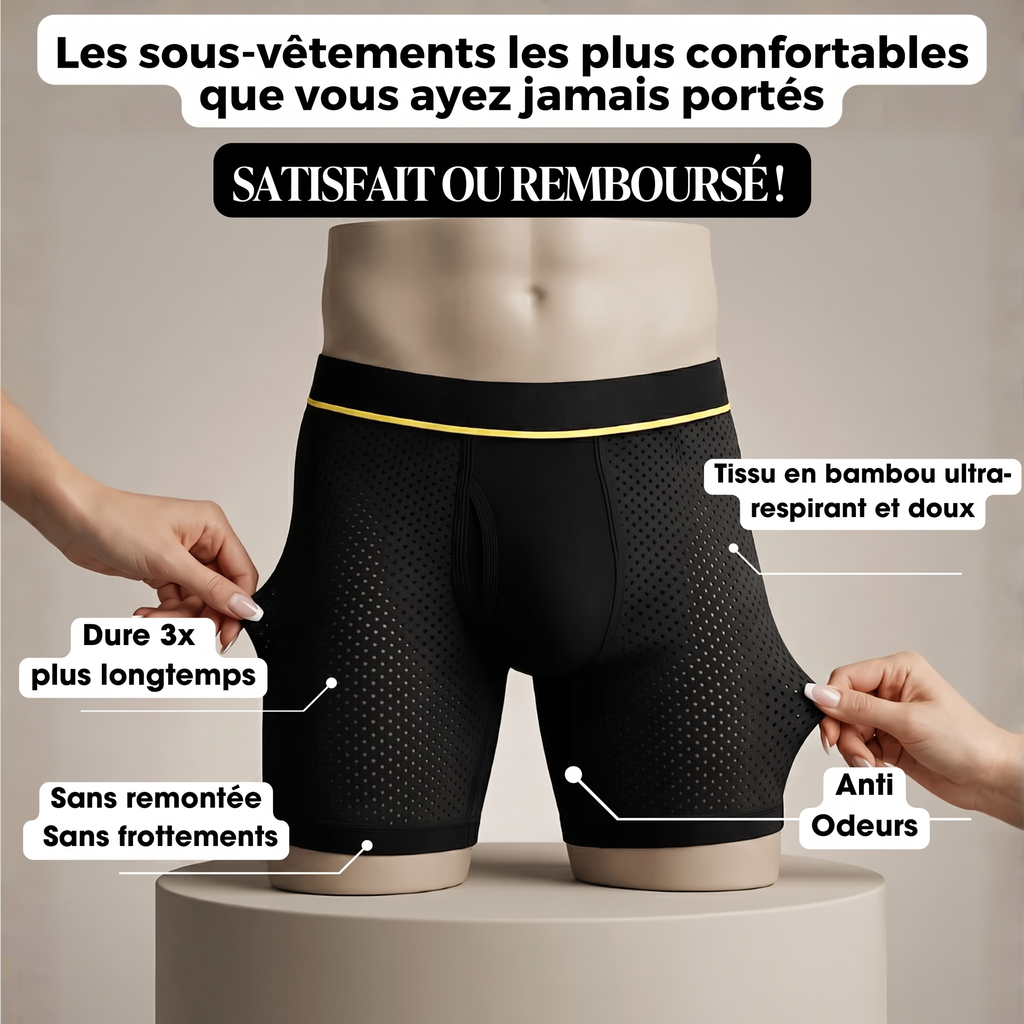 Boxer en Bambou - Conçu Pour Ne Plus Jamais y Penser