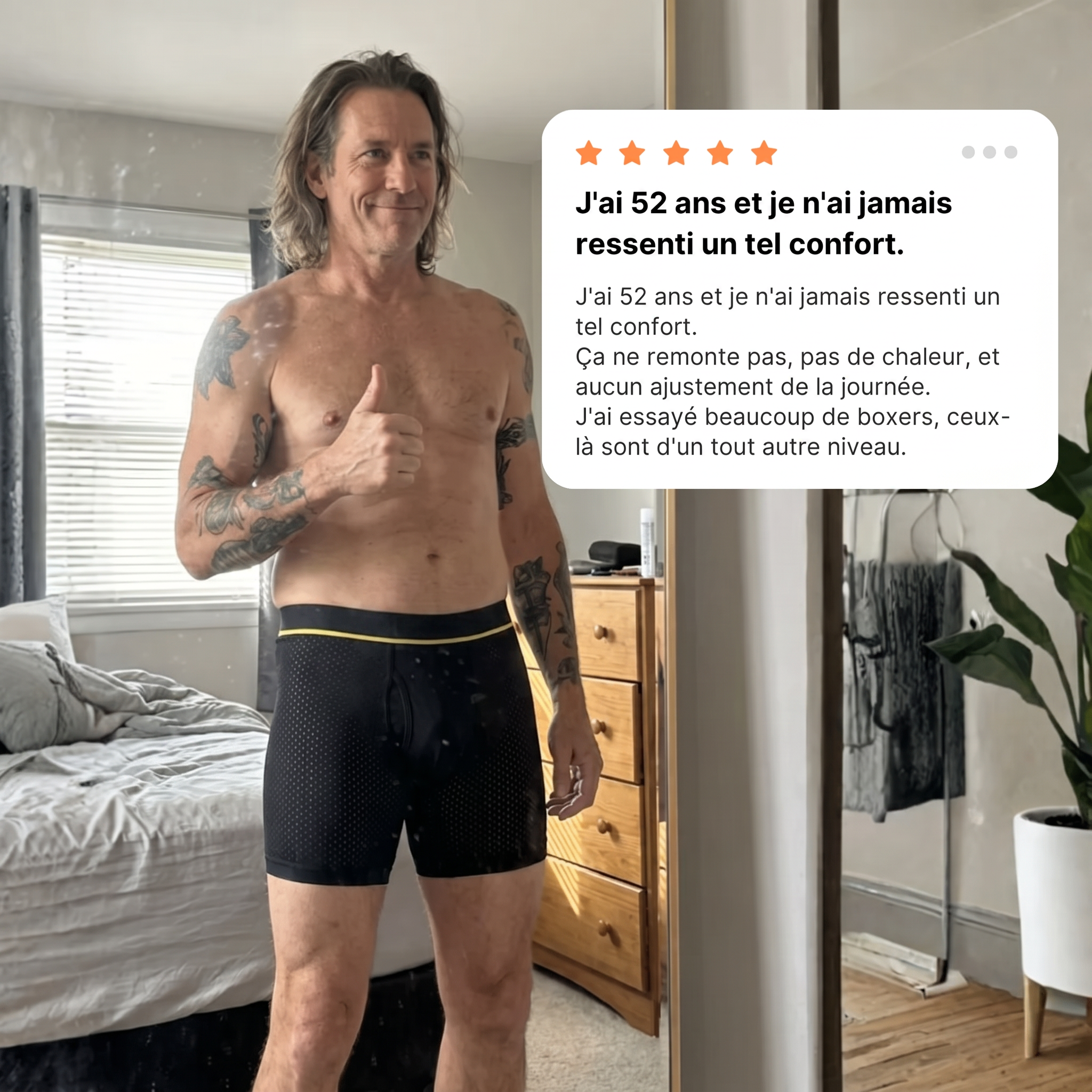 Boxer en Bambou - Conçu Pour Ne Plus Jamais y Penser