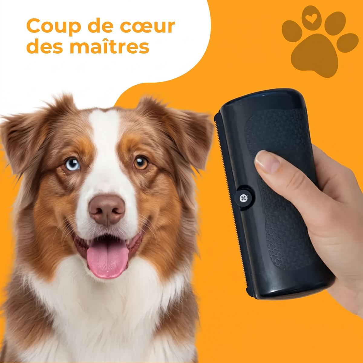Sublim'Poil - Moins de poils dans la maison dès le premier brossage