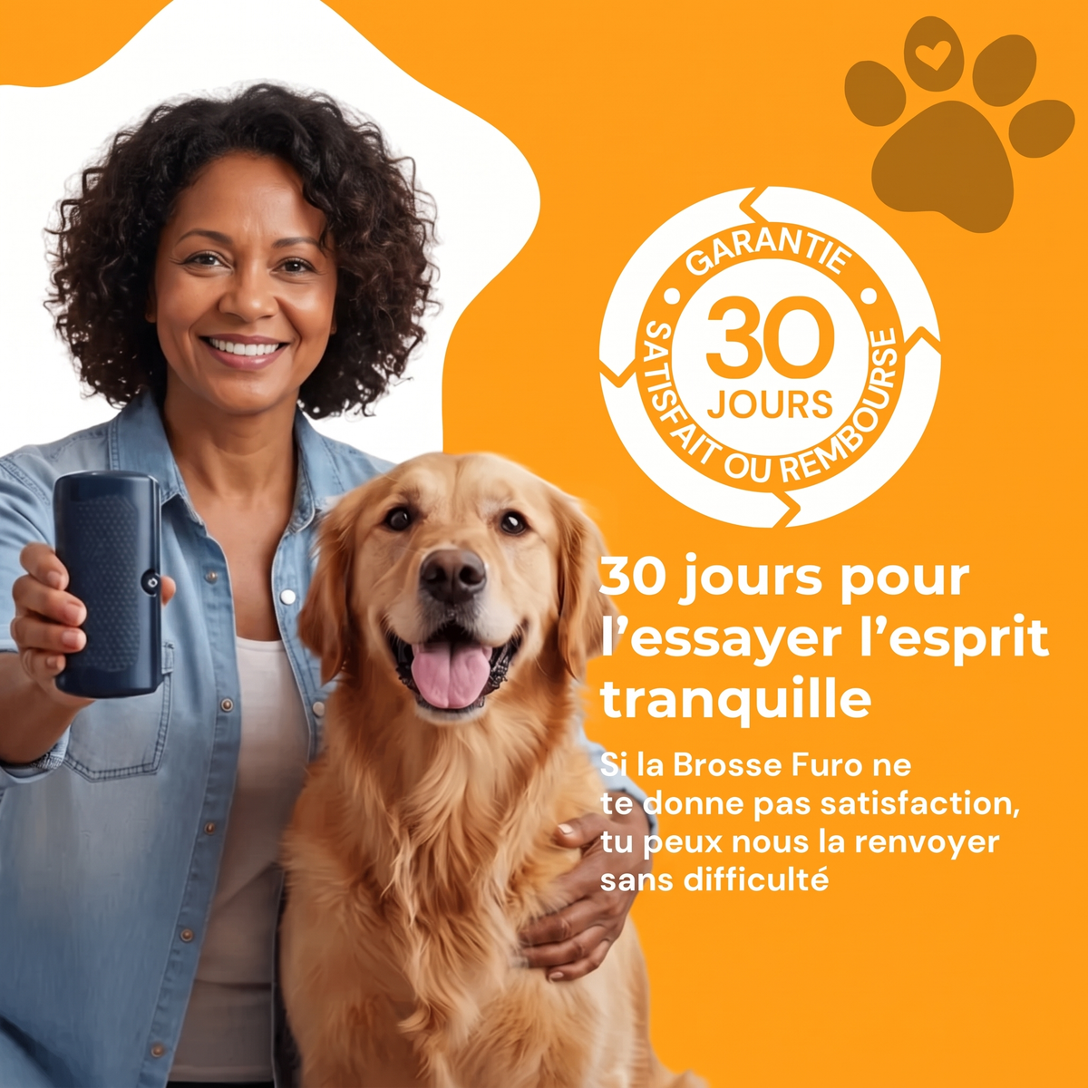 Sublim'Poil - Moins de poils dans la maison dès le premier brossage
